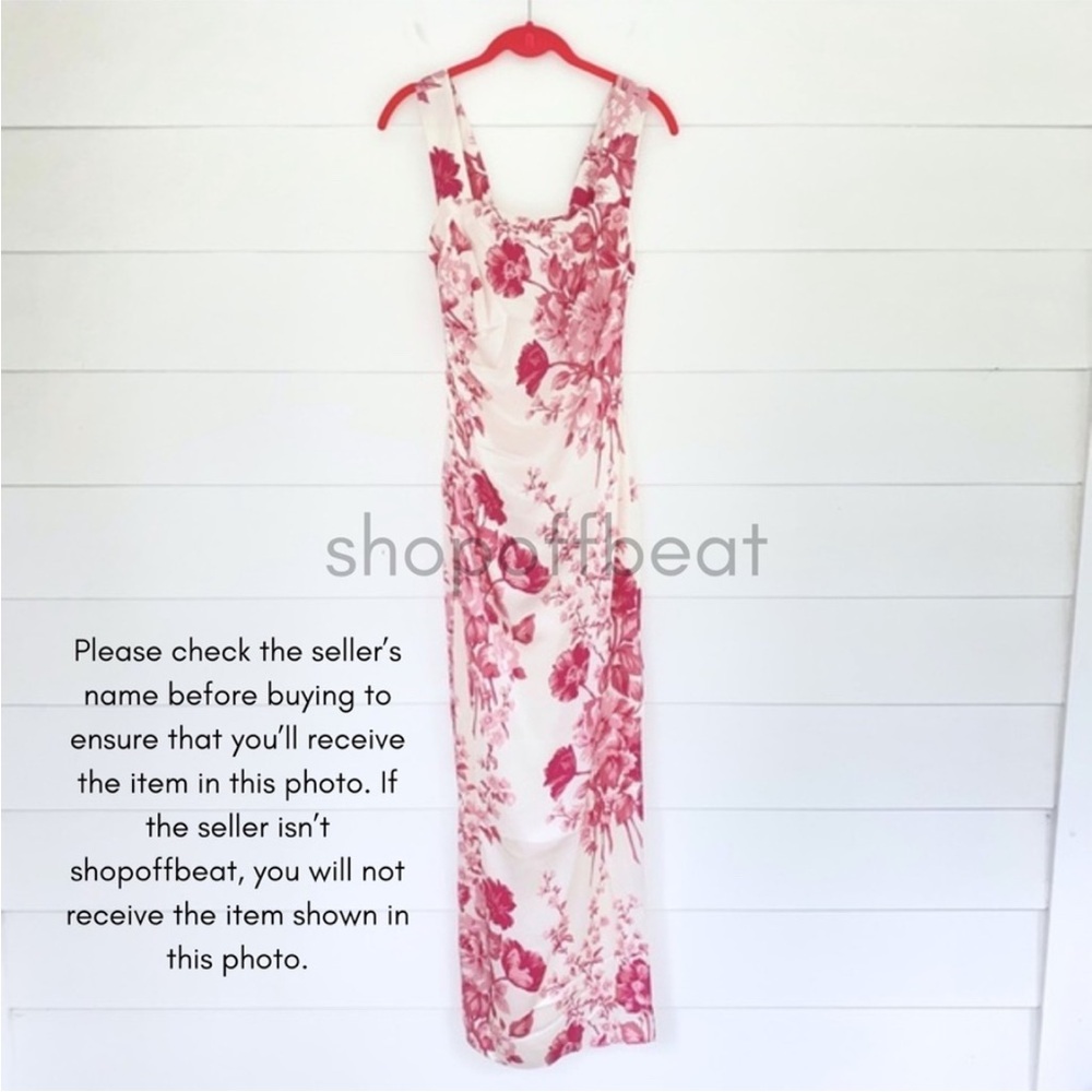 NEW Reformation Silk Earl Dress Crista 2 - Picture 9 of 12